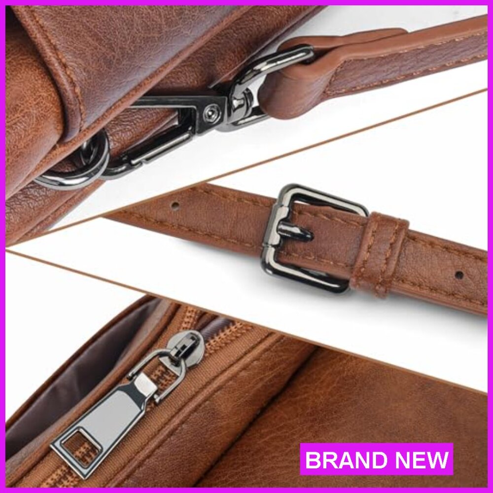 Trendy Vegan Leather Crossbody Bag Embossed Floral Design Phone Purse - Picture 6 of 7